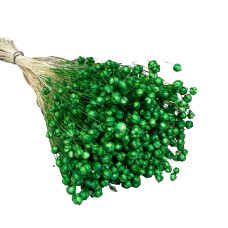 Льон фарбований (зелений ~ 50 г)