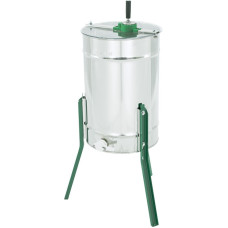 Медогонка діагональна 2-рамкова Ø 420 мм, рамка Дадан, ручна (з верхнім приводом) - SAXO