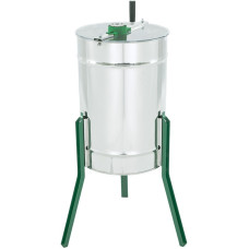 Медогонка діагональна 2-рамкова Ø 420 мм, рамка Дадан, ручна (з верхнім приводом) - SAXO