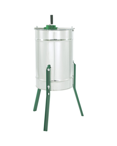 Медогонка діагональна 2-рамкова Ø 420 мм, рамка Дадан, ручна (з верхнім приводом) - SAXO