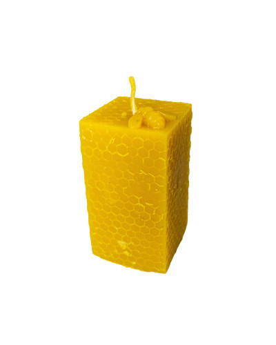 Свеча из воска «Пчелиные соты»