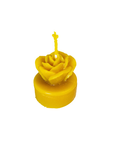 Свеча из воска «Чайная роза»