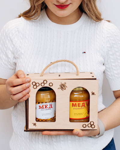 Подарочный набор «Медовый сундук»