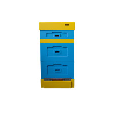 Вулик пінополістирольний Рута на 10 рамок Lyson з гігієнічним дном фарбований