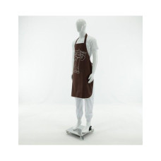 Фартух кухонний темний довгий