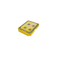 Дно для 10-ти рамкового вулика Lyson пінополістирольне низьке фарбоване