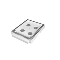 Дно для 10-ти рамкового вулика Lyson пінополістирольне низьке нефарбоване 