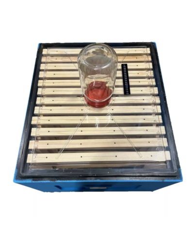 Стеля до вулика на 10 рамок панорамна з термометром