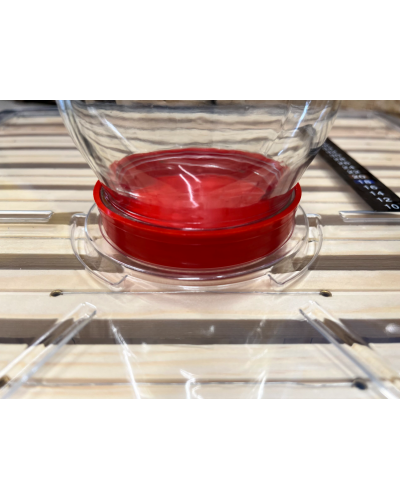 Стеля до вулика на 10 рамок панорамна з термометром