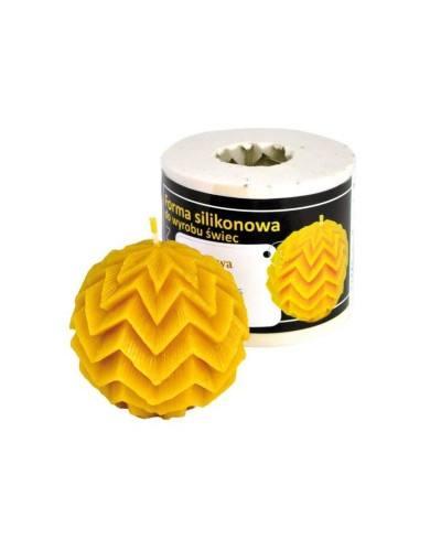 Форма силіконова для свічок - Казкова куля (5,5см)