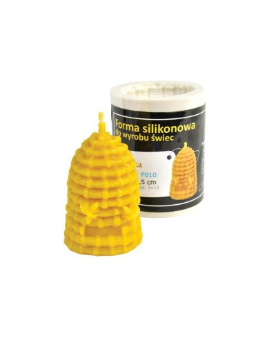 Форма силіконова для свічок - Сапетка (7,5см)