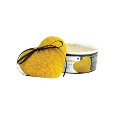 Форма силіконова для свічок - Серце з Трояндами (3см)