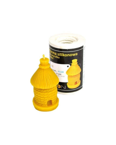 Форма силіконова для свічок - Вулик (8см)