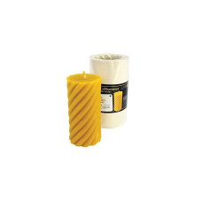 Форма силіконова для свічок - Ролик великий, спіральний (13,5см)