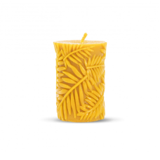 Форма силіконова для свічок - Ролик з листям