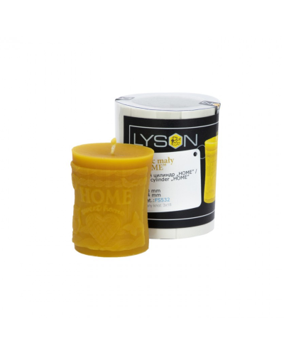 Форма силіконова для свічок - Ролик малий "HOME" (10,5см)