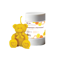 Форма силіконова “Ведмедик з бантиком”