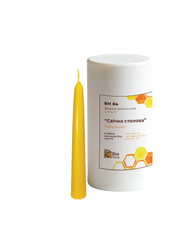 Форма силиконовая «Свеча столовая маленькая»