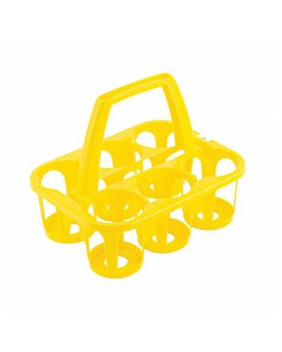 Органайзер для меда (6 банок 330-900мл) желтый