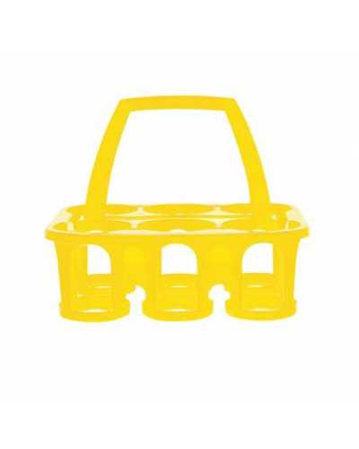 Органайзер для меда (6 банок 330-900мл) желтый