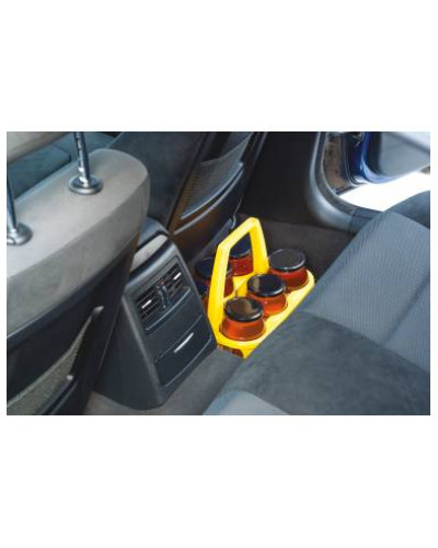 Органайзер для меда (6 банок 330-900мл) желтый