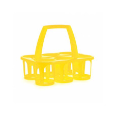 Органайзер для меду (на 6 банок 330–900мл) жовтий