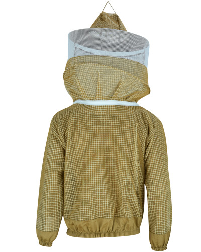 Пчеловодческая куртка с шапкой (хаки)