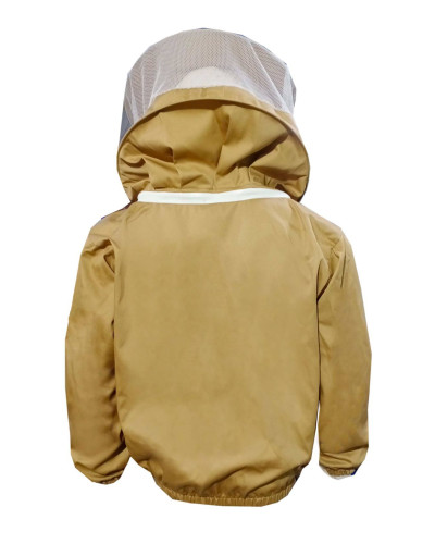 Пчеловодческая куртка с шапкой, Premium (с логотипом)