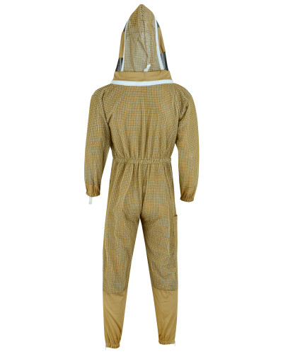 Пчеловодческий комбинезон с защитной маской (хаки)