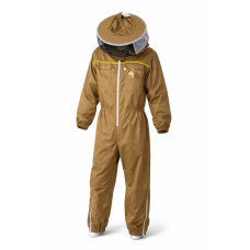 Пчеловодческий комбинезон с шапкой, Premium (с логотипом)