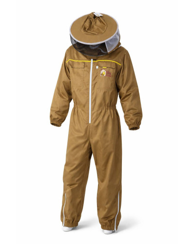 Пчеловодческий комбинезон с шапкой, Premium (с логотипом)