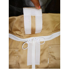 Куртка бджолярська з капелюхом, Premium (з логотипом)