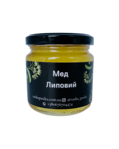 Мед Липовий 0,200л.