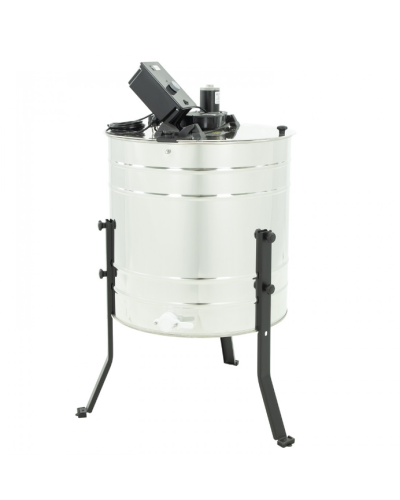 Медогонка 4-рамкова діагональна електрична 220В Ø600, корзина універсальна BASIC