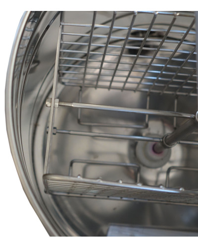 Медогонка діагональна 2-рамкова ручна Ø400мм Lyson Optima