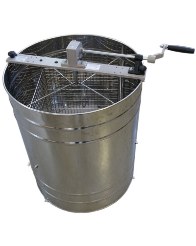 Медогонка діагональна 4-рамкова ручна Ø600мм Lyson Minima (без кришки та ніжок)