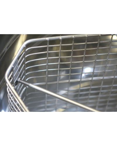 Медогонка діагональна 3-рамкова ручна Ø500мм Lyson Minima (без кришки та ніжок)