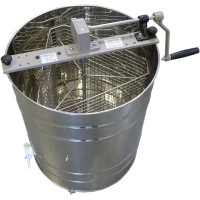 Медогонка діагональна 3-рамкова ручна Ø500мм Lyson Minima (без кришки та ніжок)