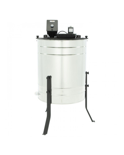 Медогонка 4-касетна поворотна ⌀600мм Lyson Basic з електроприводом 220В та ножками (без кришки)