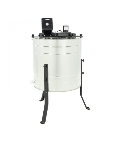 Медогонка 4-касетна поворотна ⌀600мм Lyson Basic з електроприводом 220В, ножками та кришкою