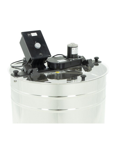 Медогонка 4-касетна поворотна ⌀600мм Lyson Basic з електроприводом 220В, ножками та кришкою Медогонка 4-касетна поворотна ⌀600мм Lyson Basic з електроприводом 220В, ножками та кришкою