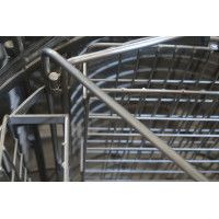 Медогонка 4-касетна поворотна ручна Ø600мм Lyson Optima (без кришки та ніжок)