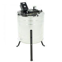 Медогонка 4-рамкова діагональна електрична 220В Ø600, корзина універсальна BASIC