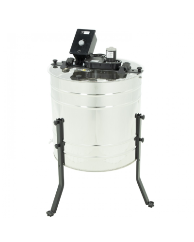 Медогонка 4-рамкова діагональна електрична 220В Ø600, корзина універсальна BASIC