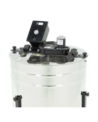 Медогонка 4-рамкова діагональна електрична 220В Ø600, корзина універсальна BASIC