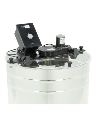 Медогонка 4-рамкова діагональна електрична 220В Ø600, корзина універсальна BASIC