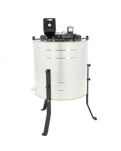 Медогонка 4-рамкова діагональна електрична 220В Ø600, корзина універсальна BASIC