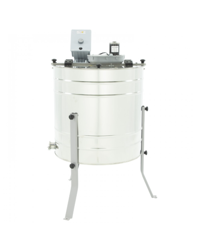 Медогонка 4-рамкова діагональна, без центральної осі, електрична 230В Ø600, з нержав.клапаном MINIMA