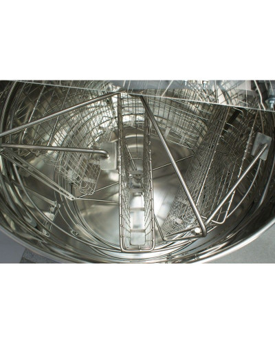 Медогонка 4-касетна поворотна ⌀600мм Lyson Basic з редуктором, ножками та кришкою