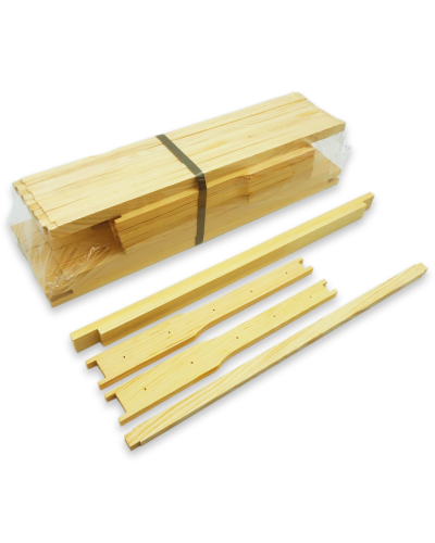 Рамка для улья Дадан 435x300мм. поэлементно (под замок) упакованы, сверлена